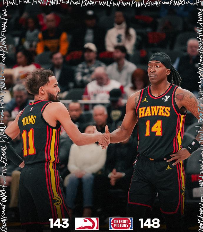 活塞大胜老鹰，收获两连胜